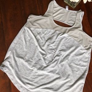 Open back tank